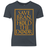 T-Shirts Vintage Navy / YXS Hold the Door Youth Triblend T-Shirt