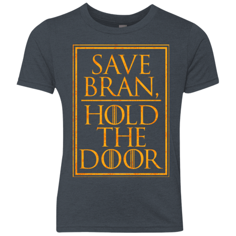 T-Shirts Vintage Navy / YXS Hold the Door Youth Triblend T-Shirt