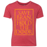 T-Shirts Vintage Red / YXS Hold the Door Youth Triblend T-Shirt