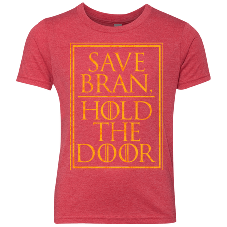 T-Shirts Vintage Red / YXS Hold the Door Youth Triblend T-Shirt