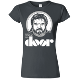 T-Shirts Charcoal / S Hold the Doors Junior Slimmer-Fit T-Shirt