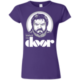 T-Shirts Purple / S Hold the Doors Junior Slimmer-Fit T-Shirt