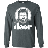 T-Shirts Dark Heather / S Hold the Doors Men's Long Sleeve T-Shirt