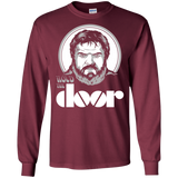 T-Shirts Maroon / S Hold the Doors Men's Long Sleeve T-Shirt