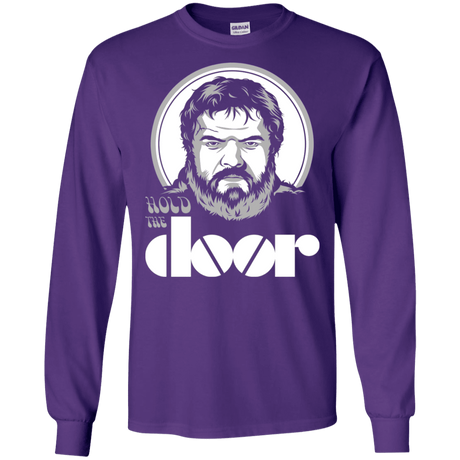 T-Shirts Purple / S Hold the Doors Men's Long Sleeve T-Shirt