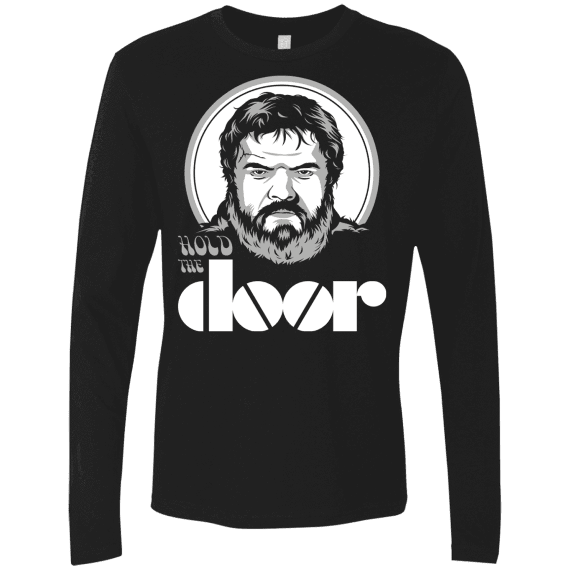T-Shirts Black / S Hold the Doors Men's Premium Long Sleeve