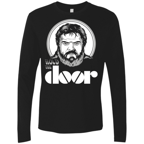 T-Shirts Black / S Hold the Doors Men's Premium Long Sleeve
