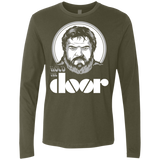 T-Shirts Military Green / S Hold the Doors Men's Premium Long Sleeve