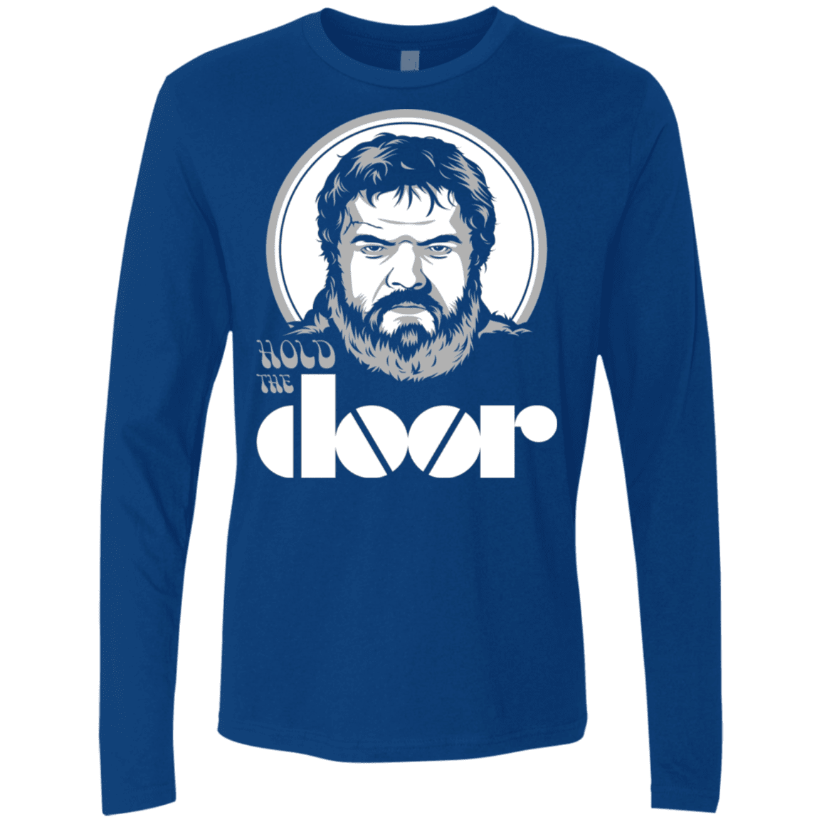 T-Shirts Royal / S Hold the Doors Men's Premium Long Sleeve