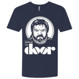 T-Shirts Midnight Navy / X-Small Hold the Doors Men's Premium V-Neck