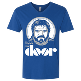 T-Shirts Royal / X-Small Hold the Doors Men's Premium V-Neck