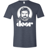 T-Shirts Heather Navy / S Hold the Doors Men's Semi-Fitted Softstyle