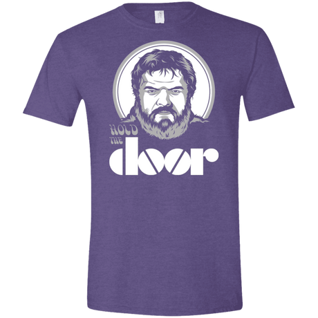 T-Shirts Heather Purple / S Hold the Doors Men's Semi-Fitted Softstyle