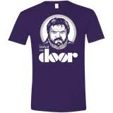 T-Shirts Purple / S Hold the Doors Men's Semi-Fitted Softstyle