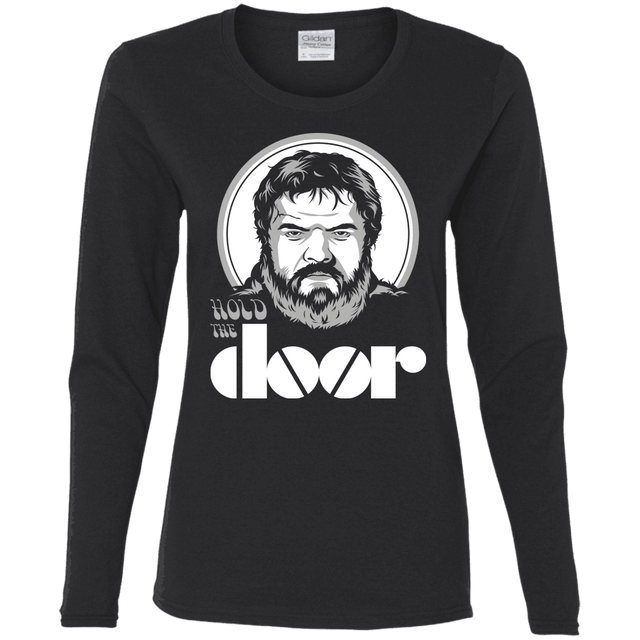 T-Shirts Black / S Hold the Doors Women's Long Sleeve T-Shirt