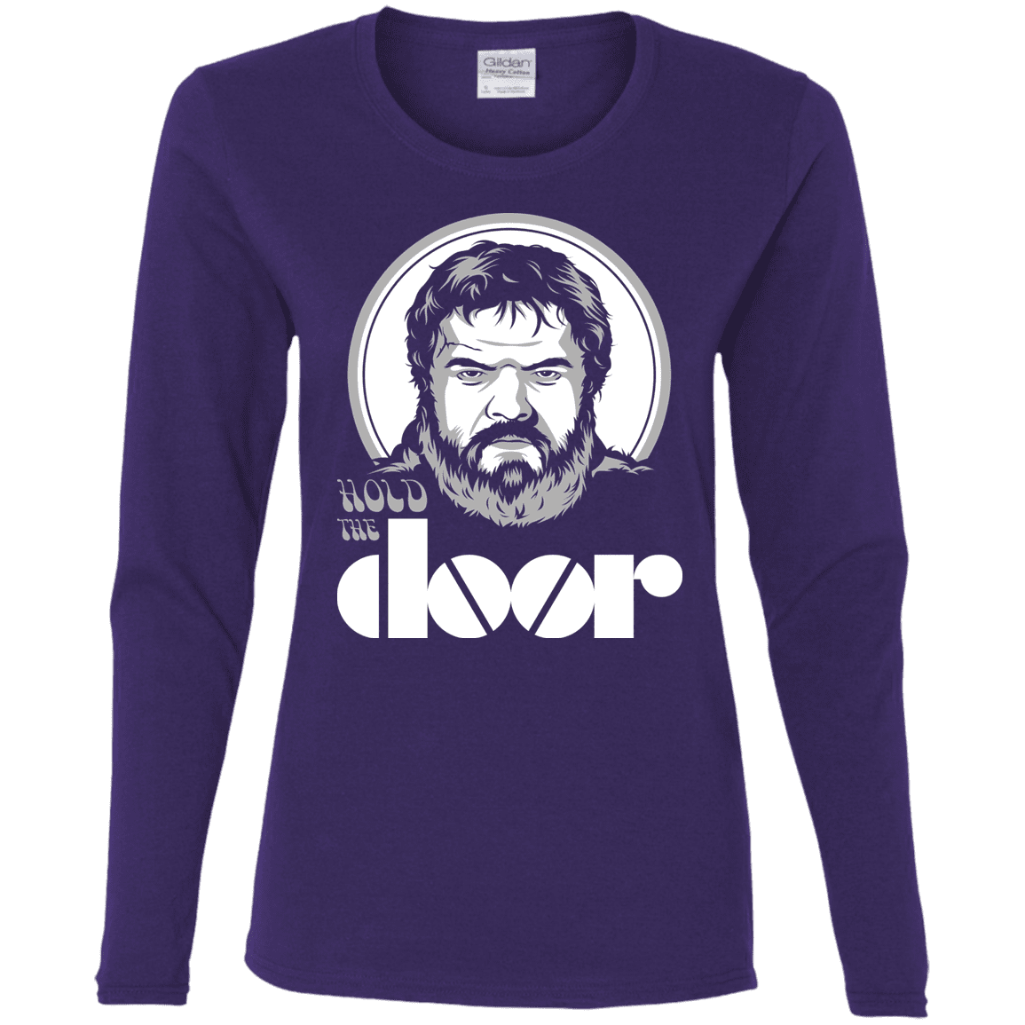 T-Shirts Purple / S Hold the Doors Women's Long Sleeve T-Shirt