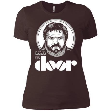 T-Shirts Dark Chocolate / X-Small Hold the Doors Women's Premium T-Shirt