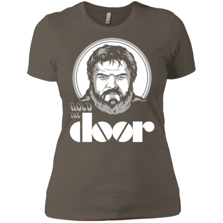 T-Shirts Warm Grey / X-Small Hold the Doors Women's Premium T-Shirt