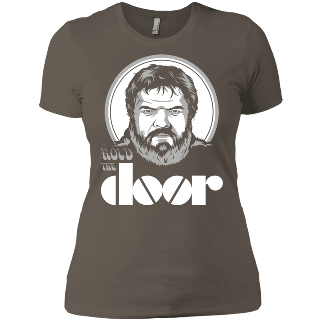 T-Shirts Warm Grey / X-Small Hold the Doors Women's Premium T-Shirt