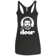 T-Shirts Vintage Black / X-Small Hold the Doors Women's Triblend Racerback Tank