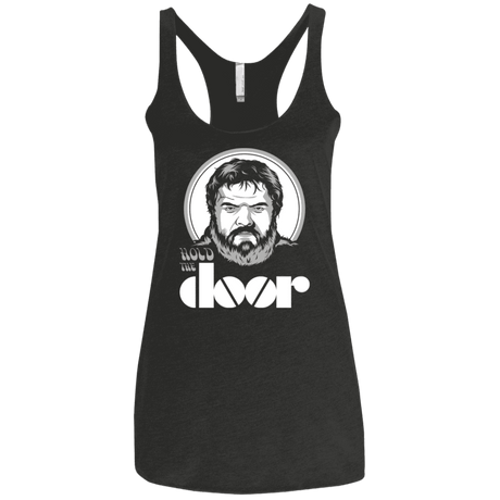 T-Shirts Vintage Black / X-Small Hold the Doors Women's Triblend Racerback Tank