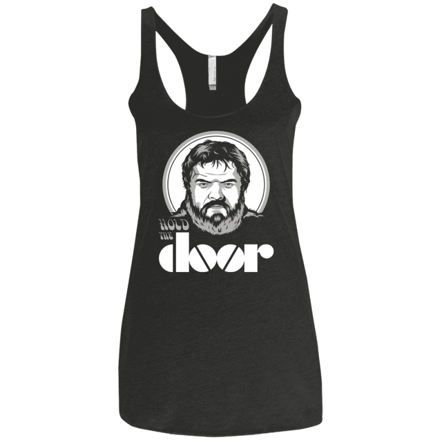 T-Shirts Vintage Black / X-Small Hold the Doors Women's Triblend Racerback Tank