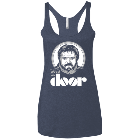 T-Shirts Vintage Navy / X-Small Hold the Doors Women's Triblend Racerback Tank