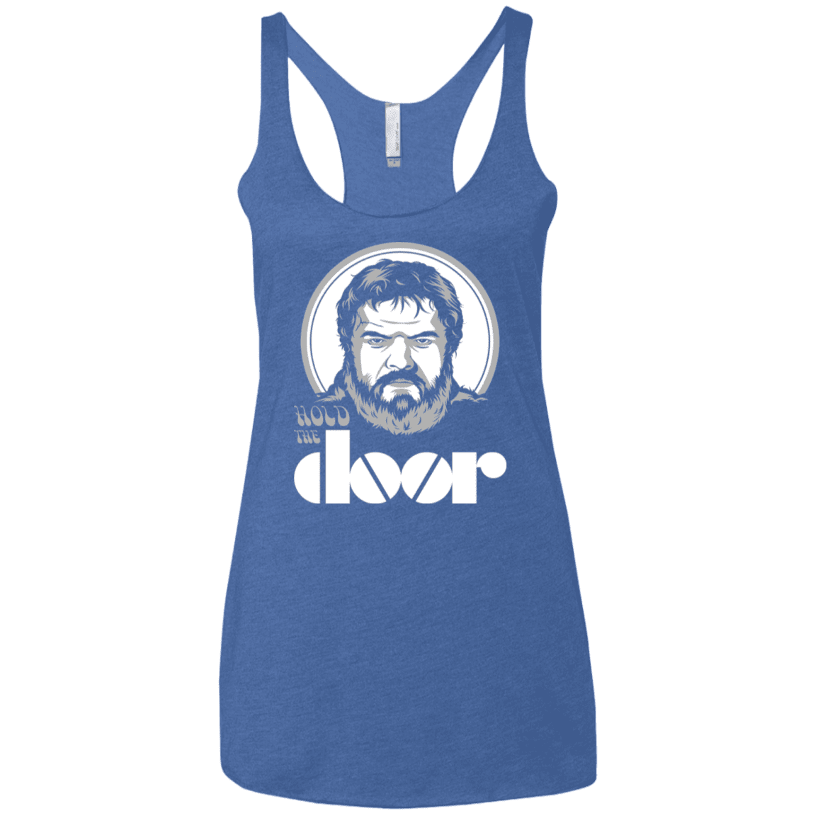 T-Shirts Vintage Royal / X-Small Hold the Doors Women's Triblend Racerback Tank