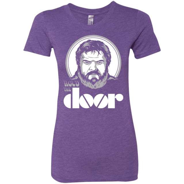 T-Shirts Purple Rush / S Hold the Doors Women's Triblend T-Shirt