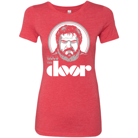 T-Shirts Vintage Red / S Hold the Doors Women's Triblend T-Shirt