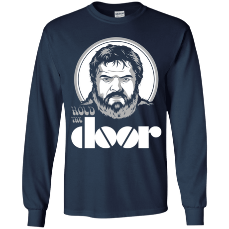 T-Shirts Navy / YS Hold the Doors Youth Long Sleeve T-Shirt