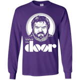 T-Shirts Purple / YS Hold the Doors Youth Long Sleeve T-Shirt