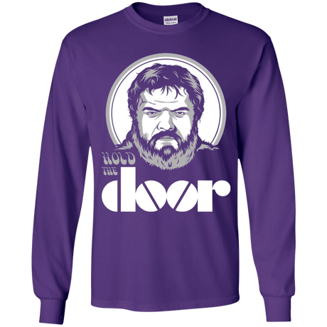 T-Shirts Purple / YS Hold the Doors Youth Long Sleeve T-Shirt