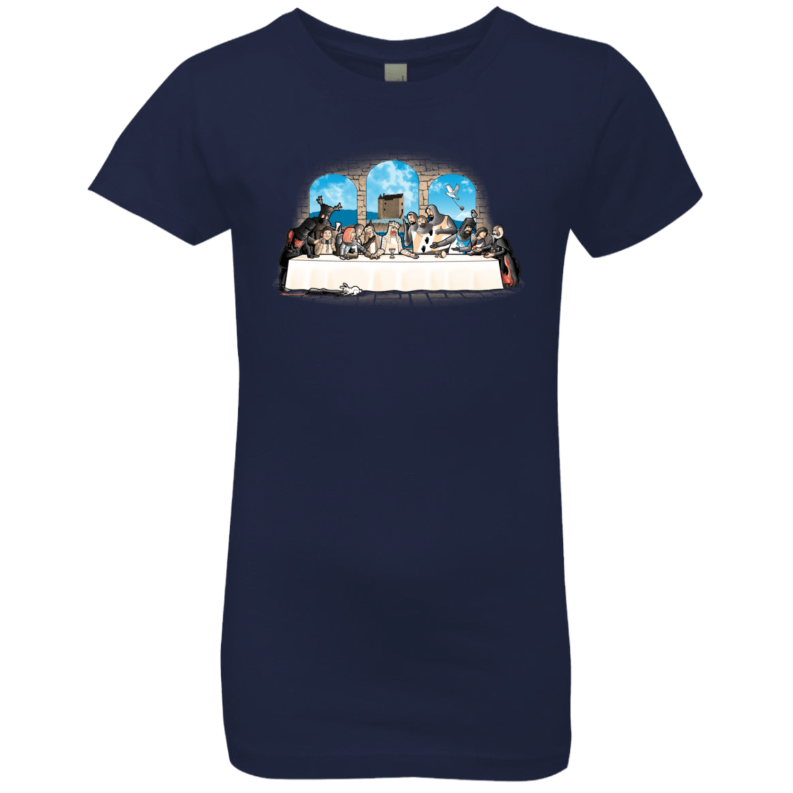 T-Shirts Midnight Navy / YXS Holy Grail Dinner Girls Premium T-Shirt