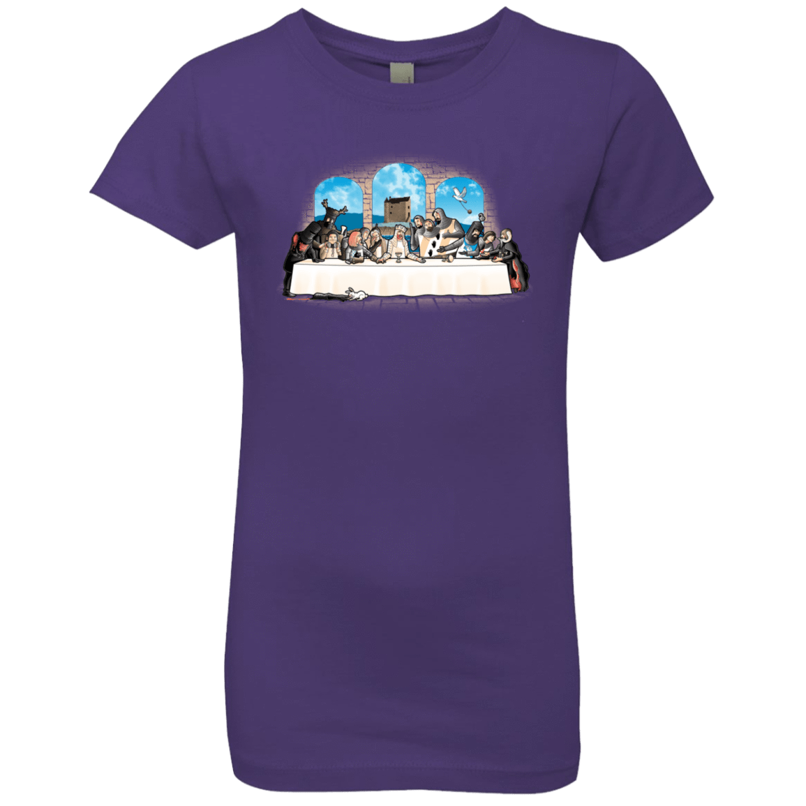 T-Shirts Purple Rush / YXS Holy Grail Dinner Girls Premium T-Shirt