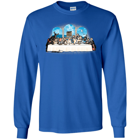 T-Shirts Royal / S Holy Grail Dinner Men's Long Sleeve T-Shirt