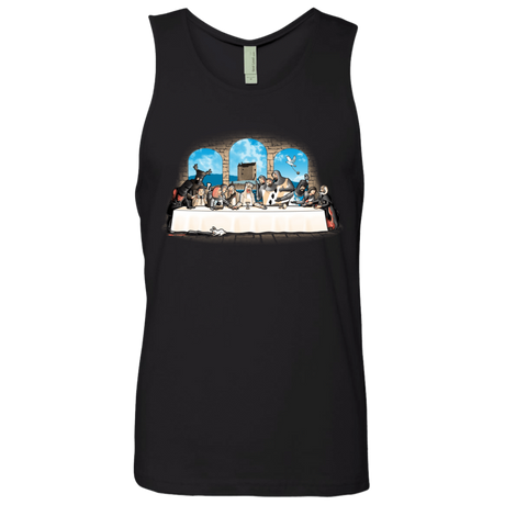 T-Shirts Black / S Holy Grail Dinner Men's Premium Tank Top