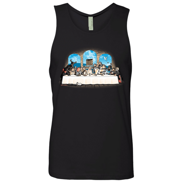 T-Shirts Black / S Holy Grail Dinner Men's Premium Tank Top