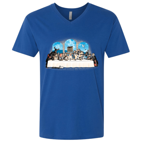 T-Shirts Royal / X-Small Holy Grail Dinner Men's Premium V-Neck