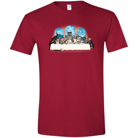 T-Shirts Cardinal Red / S Holy Grail Dinner Men's Semi-Fitted Softstyle