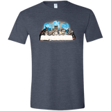 T-Shirts Heather Navy / S Holy Grail Dinner Men's Semi-Fitted Softstyle