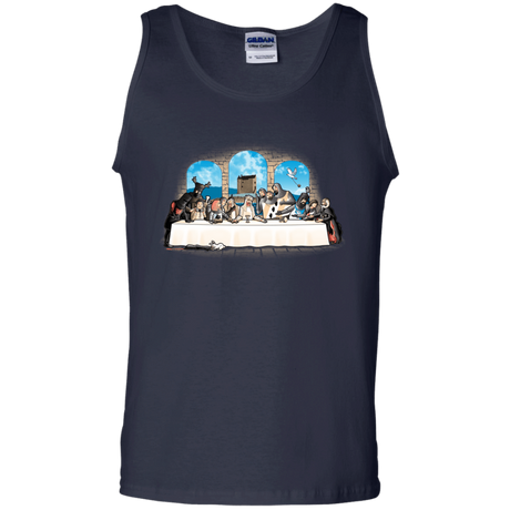 T-Shirts Navy / S Holy Grail Dinner Men's Tank Top