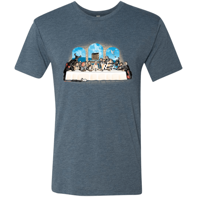 T-Shirts Indigo / S Holy Grail Dinner Men's Triblend T-Shirt