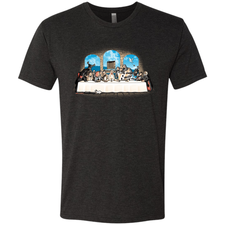 T-Shirts Vintage Black / S Holy Grail Dinner Men's Triblend T-Shirt