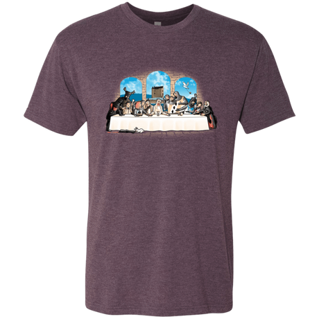 T-Shirts Vintage Purple / S Holy Grail Dinner Men's Triblend T-Shirt