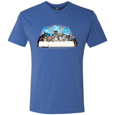 T-Shirts Vintage Royal / S Holy Grail Dinner Men's Triblend T-Shirt