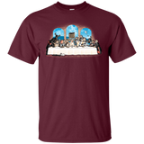 T-Shirts Maroon / S Holy Grail Dinner T-Shirt