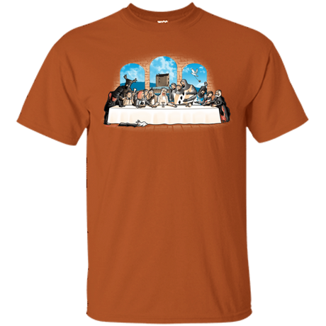 T-Shirts Texas Orange / S Holy Grail Dinner T-Shirt