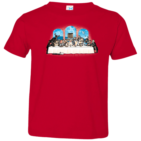 T-Shirts Red / 2T Holy Grail Dinner Toddler Premium T-Shirt