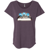 T-Shirts Vintage Purple / X-Small Holy Grail Dinner Triblend Dolman Sleeve
